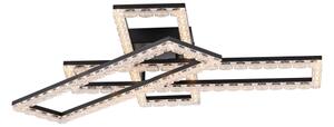 JUST LIGHT. 14733-18 - LED Stropní svítidlo GLITRA LED/35W/230V černá