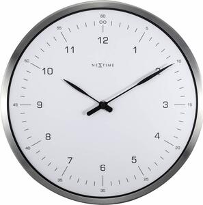 Designové nástěnné hodiny 3243wi Nextime 60 minutes 33cm