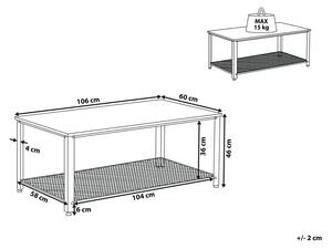 Konferenční stolek ASAN (tmavé dřevo). 1022822