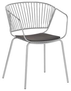 Set 2 ks. jídelních židlí RAGOR (stříbrná). 1022867