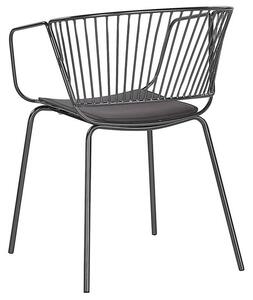 Set 2 ks. jídelních židlí RAGOR (černá). 1022866