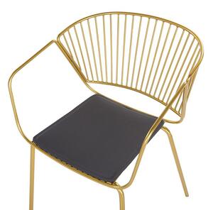 Set 2 ks. jídelních židlí RAGOR (zlatá). 1022869
