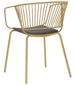 Set 2 ks. jídelních židlí RAGOR (zlatá). 1022869