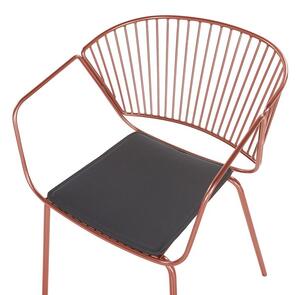 Set 2 ks. jídelních židlí RAGOR (měděná). 1022868