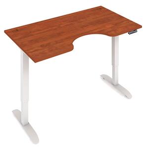 Hobis Motion Elektr. nastavitelný stůl 140x90 s pamětí - HOBIS ERGO MOTION MSE 2M 1400 Dekor stolové desky: šedá, Barva kovové podnože: stříbrná
