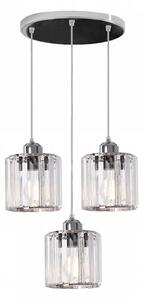 TooLight Stropní svítidlo Crystal APP510-3CPR Trio stříbrné