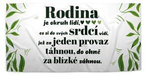 Sablio Ručník Rodina 5 - 30x50 cm