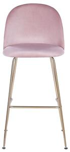 Set 2 ks. barových židlí ARCAL (růžová). 1023055