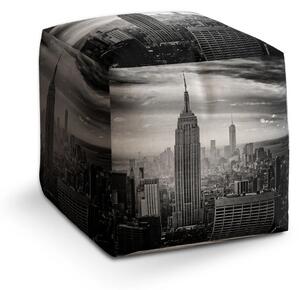 Sablio Taburet Cube Manhattan - 40x40x40 cm