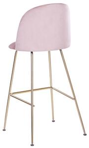 Set 2 ks. barových židlí ARCAL (růžová). 1023055