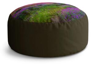 Sablio Taburet Circle Levandulové pole 2: 38x48 cm