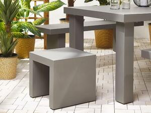 Set 2 ks. zahradních židlí TONUTO (beton) (šedá). 1023109