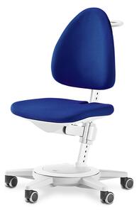 Dětská rostoucí židle moll Maximo bílá Barva potahu: modrá