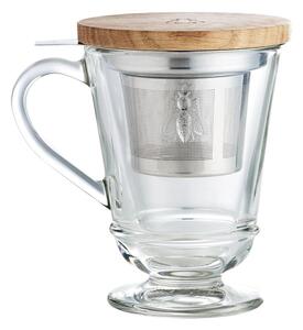 Skleněný hrnek se sítkem 270 ml Abeille – La Rochére