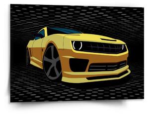 Sablio Obraz Chevrolet Camaro Puntíky - 150x110 cm