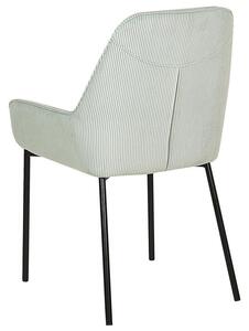 Set 2 ks. jídelních židlí LARNO (mátová). 1023196