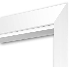 Doornite Obložková zárubeň 90 P, 928 × 1983 mm, CPL laminát, tloušťka zdi: 95–115 mm, pravá, bílá
