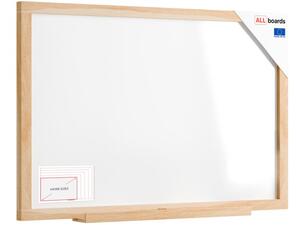 Magnetická stíratelná tabule 90 × 60 cm v bukovém rámu ALLboards DESIGN, MP96BCH