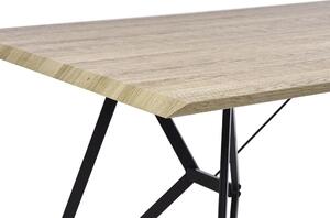 Jídelní stůl BURGOS (pro 6 osob) (světlé dřevo). 1023491