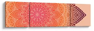 Obraz - Mandala umění (170x50 cm)