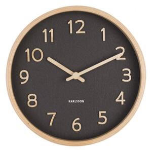 Designové nástěnné hodiny 5851BK Karlsson 22cm