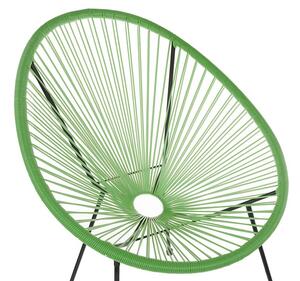Set 2 ks. židlí ALVAREZ II (zelená). 1026918
