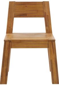 Zahradní židle LIVIGNO (světlé dřevo). 1026930
