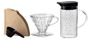 Hario sada Dripper and Thermo V60 Colour Server
