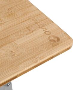 Outwell Bambusový kempingový stůl Outwell Kamloops M s půlenou deskou