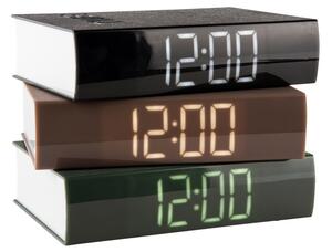 Designové LED hodiny - budík 5861BK Karlsson 20cm