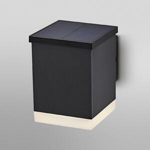 OSRAM LED solární venkovní nástěnné svítidlo ENDURA STYLE QUADRO, grafitové, Hliník / šedá / zinek, Nerezová ocel, Moderní