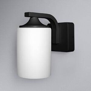 OSRAM venkovní nástěnné svítidlo ENDURA CLASSIC LANTERN CYLINDER černá, stmívatelný, Černá, Hliník, Moderní