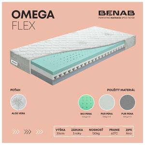 Pěnová matrace Benab Omega Flex 200x90 cm (T2/T3)*polštář zdarma. 763328