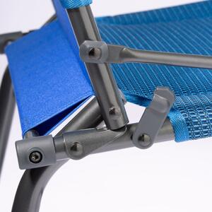 Frankana Freiko Skládací kempingová židle HighQ Blueline modrá