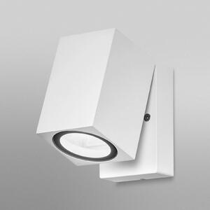 OSRAM venkovní nástěnné svítidlo ENDURA CLASSIC CUBE, bílé kovové IP44, stmívatelný, Bílá / opál, Hliník, Moderní