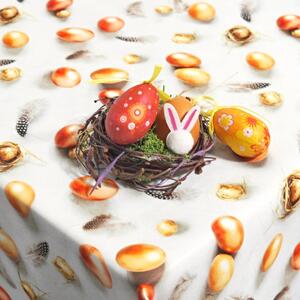 Velikonoční ubrusy a běhouny SOFT 40x120 Vypalovaná vlnka