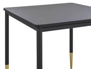 Jídelní stůl SAHLLA (černá) (pro 4 osoby). 1026732