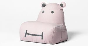 The Brooklyn Kids Dětský sedací vak HIPPO s certifikovaným odnímatelným potahem Zvolte barvu: Růžová