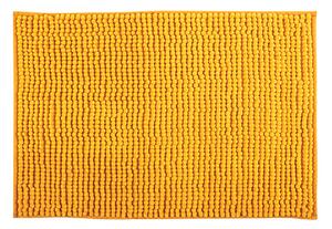 MSV koupelnová předložka CHENILLE, žlutá, mikrovlákno, protiskluzová, 60 x 90 cm
