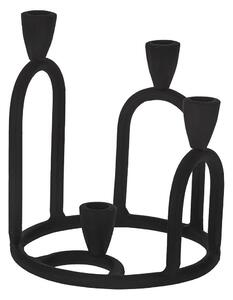 Eglo 422106 - Svícen JELLICOE 22,5x19,5 cm černá
