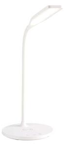 Nedis LTLGQ4M2WT - Stm. lampa s bezdr. nabíjením Qi LED/5,5W/230V 2700-6500K