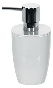 Spirella dávkovač mýdla PURE, bílý, plast, 300 ml
