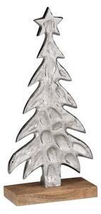 Eglo 427132 - Vánoční dekorace BALIGUIAN 27x13 cm stromek/stříbrná