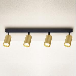Brilagi - Bodové svítidlo SELE GOLDEN 4xGU10/30W/230V černá/zlatá