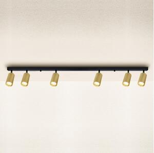 Brilagi - Bodové svítidlo SELE GOLDEN 6xGU10/30W/230V černá/zlatá
