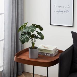 Eglo 428017 - Umělá rostlina v květináči TOBETSU 42x30 cm monstera
