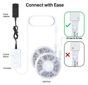 TP-Link - LED RGBW Stmívatelný pásek 5 m LED/20,5W/230V Wi-Fi