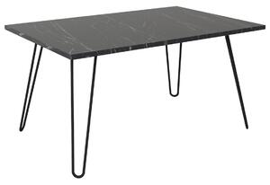 Konferenční stolek DEKARA mramor černý