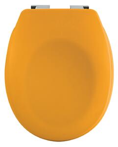 Spirella WC prkénko NEELA, soft-close, matné oranžové, duroplast