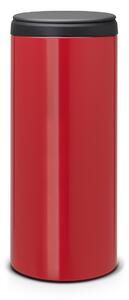 Koš Brabantia Flipbin - 30 l, zářivě červená/tmavé víko 106903